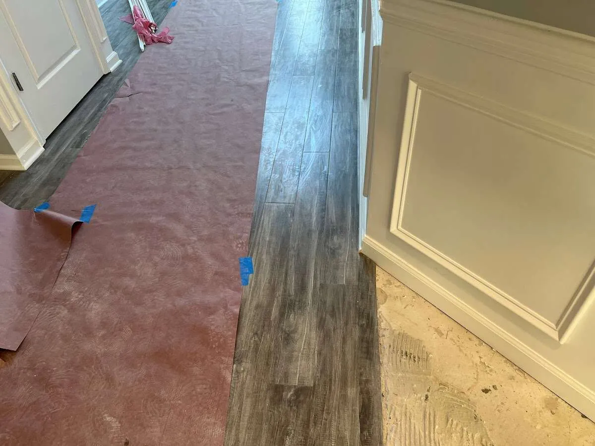 Completed marble shower restoration in Scriba